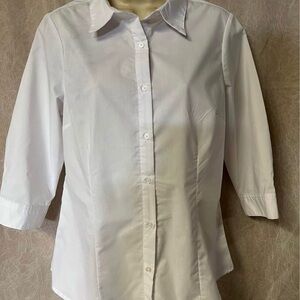 White Button-Up Shirt